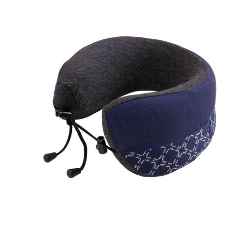 Almohada con pouch azul Explora