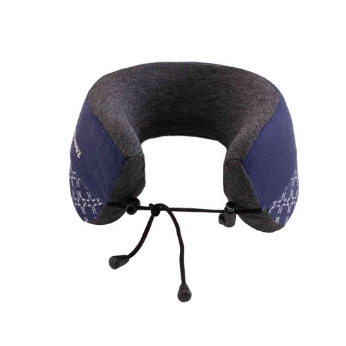 Almohada con pouch azul Explora