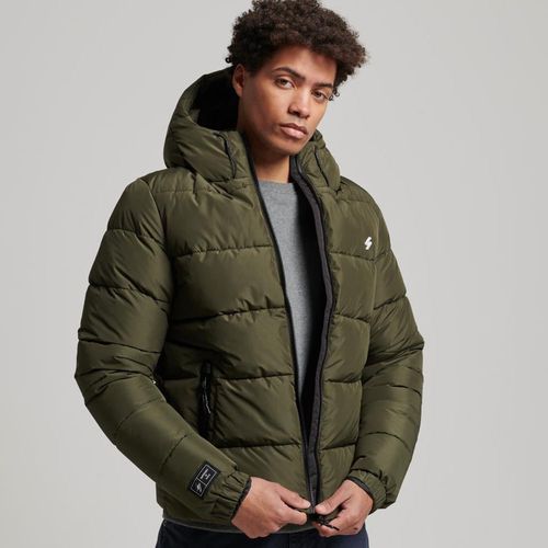 Chaqueta Padded Para Hombre Hooded Sports Puffr Superdry