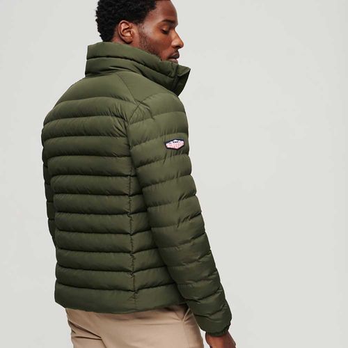 Chaqueta Padded Para Hombre Fuji Print Padded Superdry
