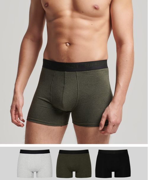 Boxer Para Hombre Boxer Multi Triple Pack Superdry