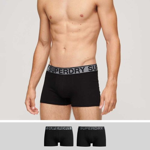 Boxer Para Hombre Trunk Double Pack Superdry