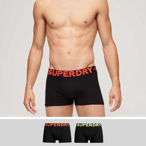 Boxer Para Hombre Trunk Double Pack Superdry