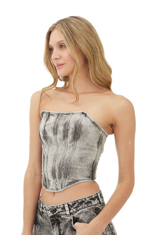 Top Corse Negro para mujer Dream