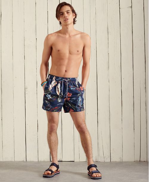 Pantaloneta Corta Para Hombre Super 5S Beach Volley Superdry