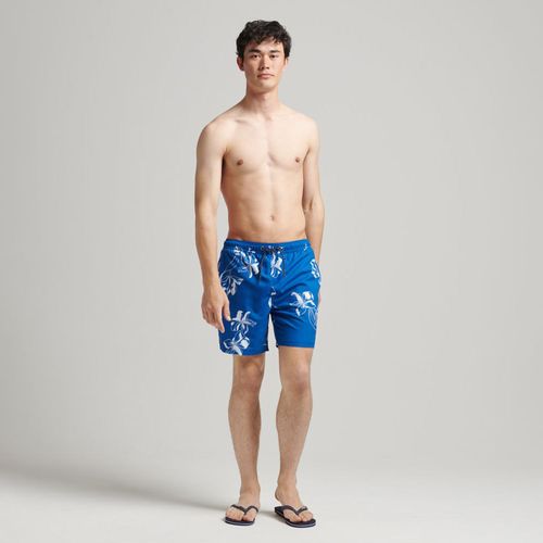 Pantaloneta Corta Para Hombre Vintage Hawaiian Superdry