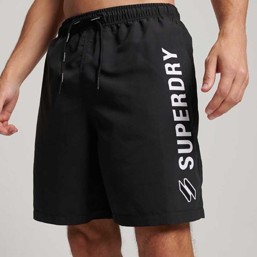 Pantaloneta Corta Para Hombre Code Applque Superdry