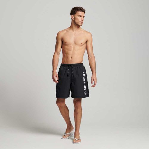 Pantaloneta Corta Para Hombre Code Applque Superdry