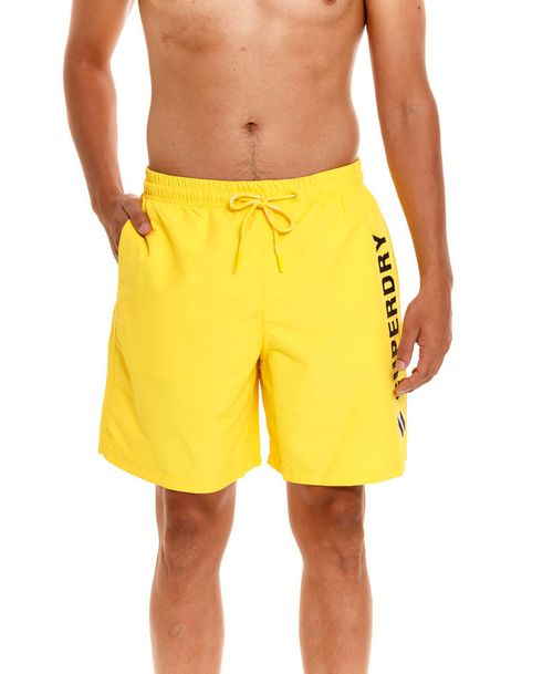 Pantaloneta Larga Para Hombre Code Applque 19Inch Superdry