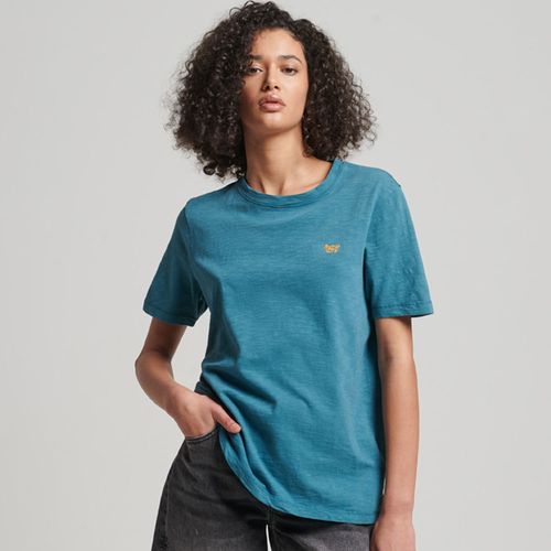 Camiseta Manga Corta Para Mujer Vintage Surf Superdry