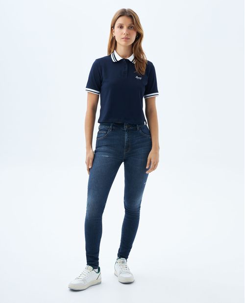 Jean Jegging tono oscuro para mujer