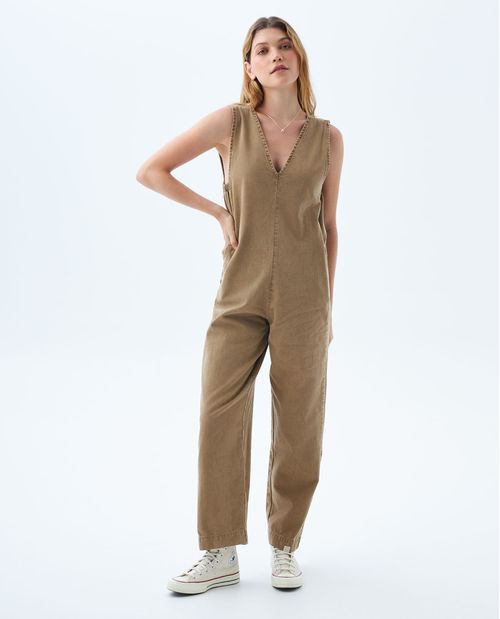 Enterizo de bota amplia para mujer
