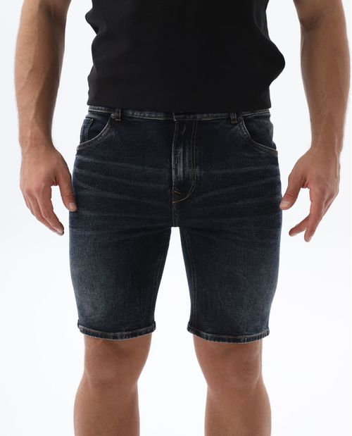 Bermuda tono oscuro para hombre