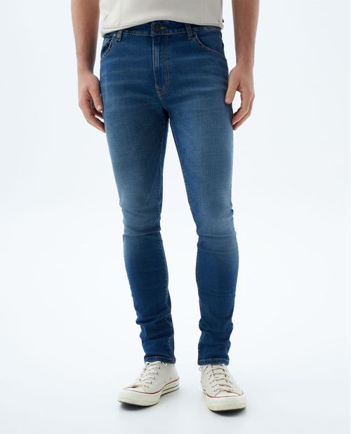 Jean Tapered cinco bolsillos para hombre