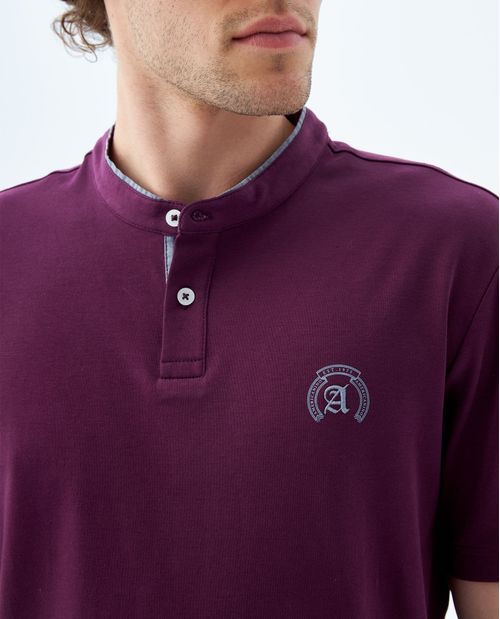 Camiseta polo slim para hombre