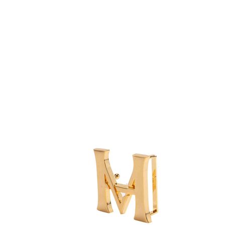 Hebilla monograma piolin oro mild mate
