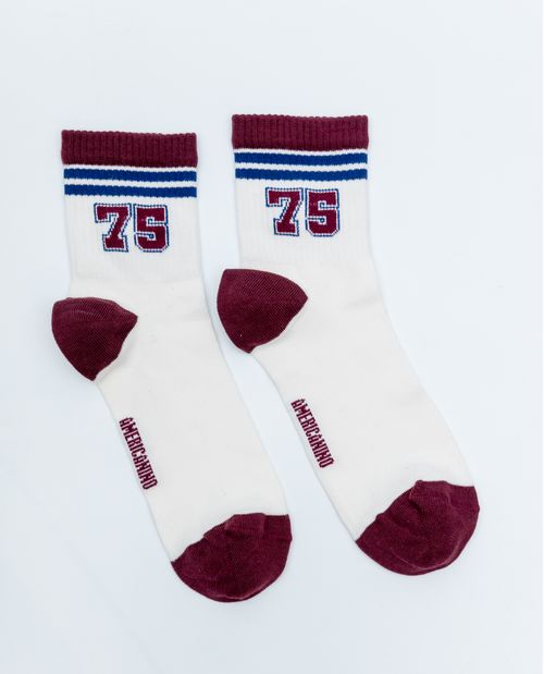 Medias tipo varsity para hombre