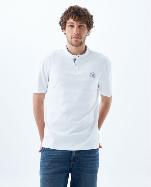 Camiseta polo slim para hombre