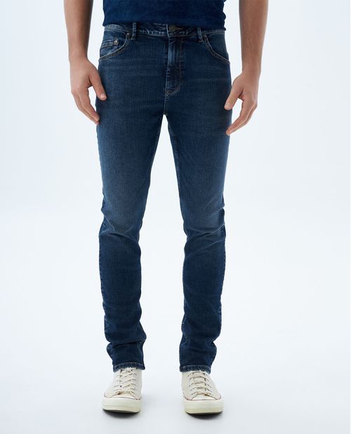 Jean tono oscuro para hombre