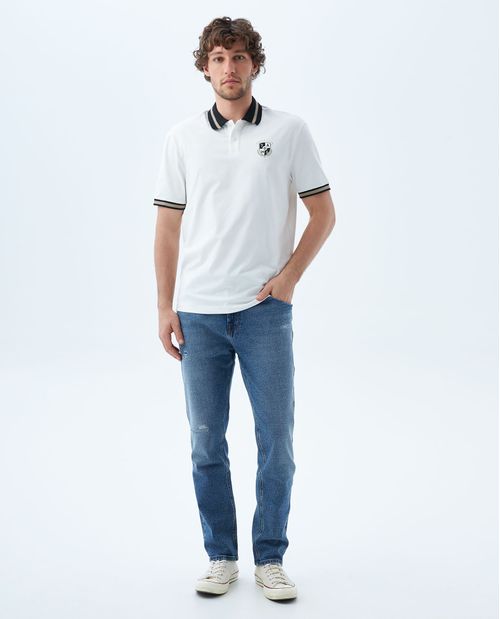Jean Relax tono medio para hombre