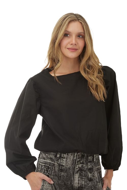 Camisa Negro para mujer Lua