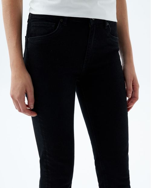 Jean Jegging black denim para mujer