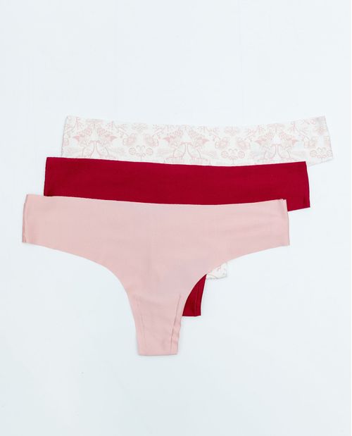 Tripack de panty para mujer