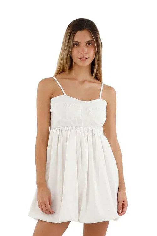 Vestido Corto Marfil para mujer Joan