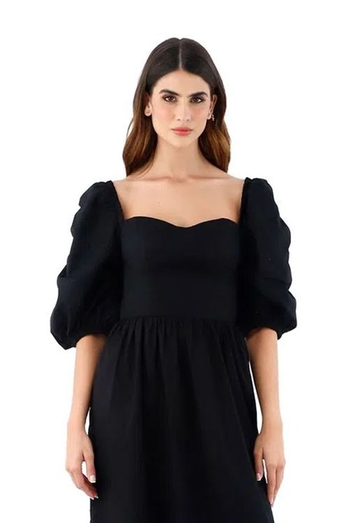 Vestido Largo Negro para mujer Vivien