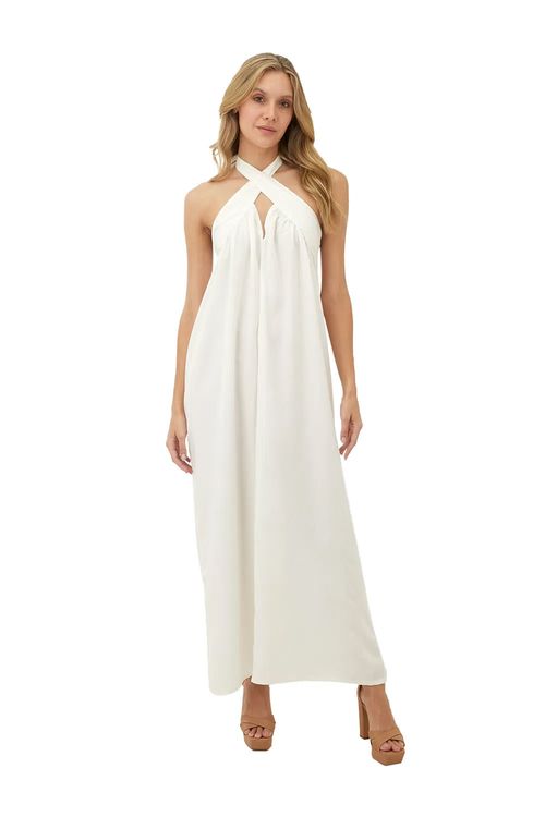 Vestido Largo Marfil para mujer Solei