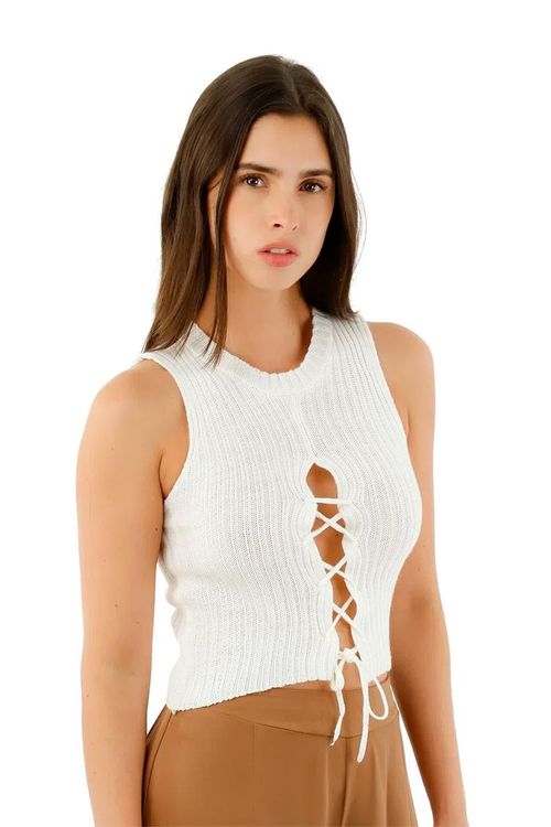 Top Marfil para mujer Bruna