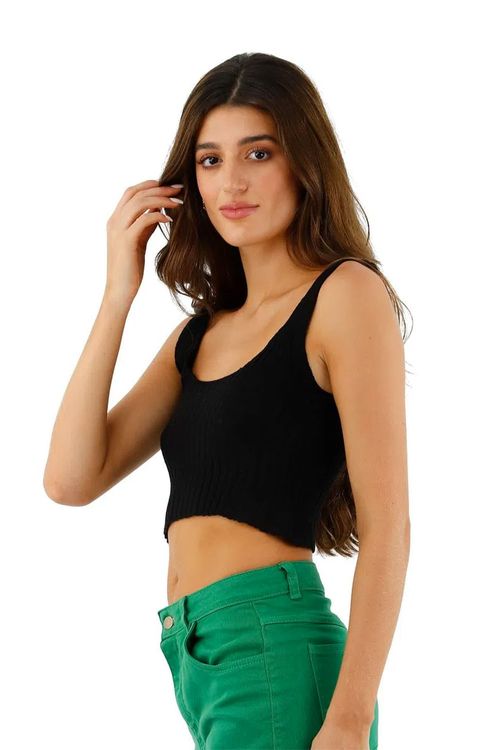 Top Negro para mujer Fabbri