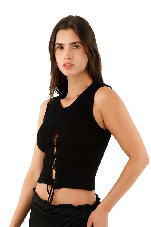 Top Negro para mujer Bruna