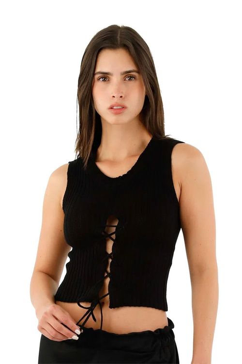 Top Negro para mujer Bruna