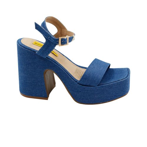 Sandalia Plataforma Azul para mujer Tara