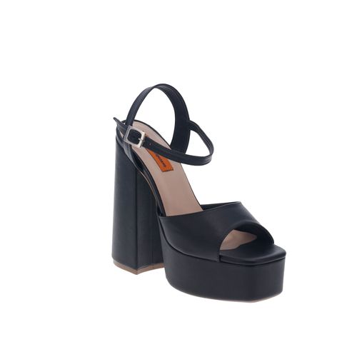 Sandalia Tacon Negra para mujer Audrey