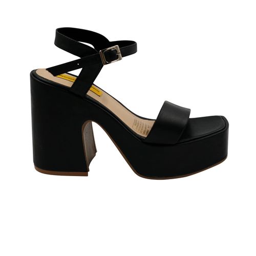 Sandalia Plataforma Negro para mujer Tara