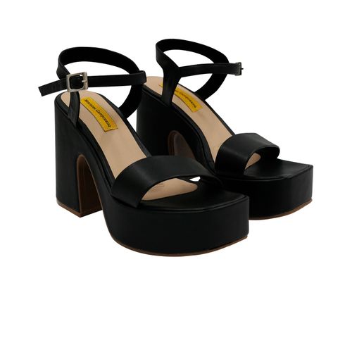 Sandalia Plataforma Negro para mujer Tara