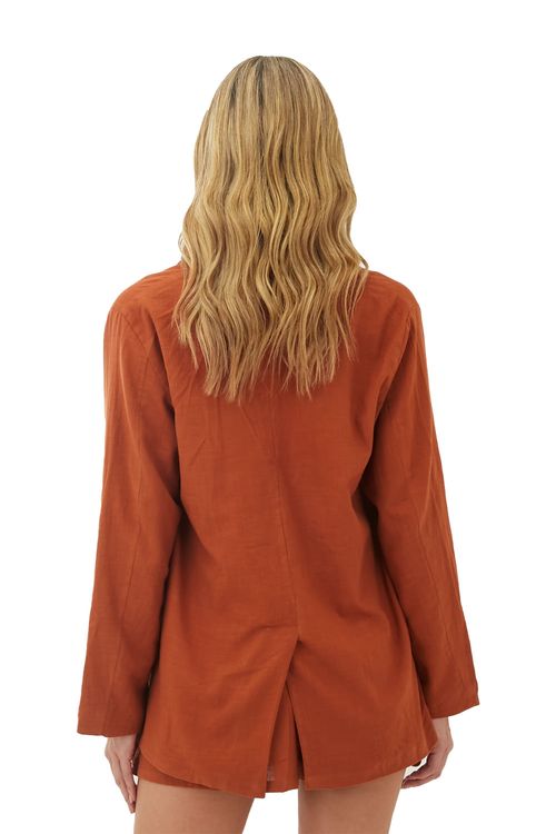 Blazer Terracota para mujer Clem
