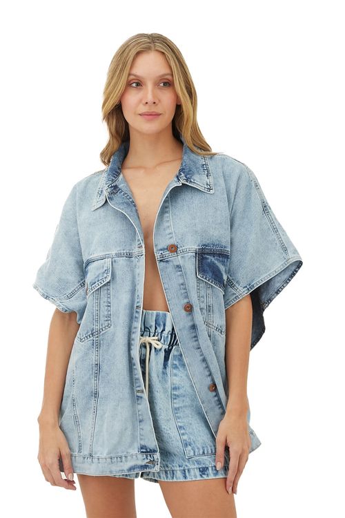 Chaqueta Azul para mujer Bri