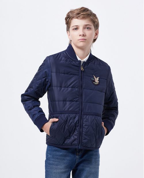 Chaqueta Acolchada Silueta Bomber para Niño
