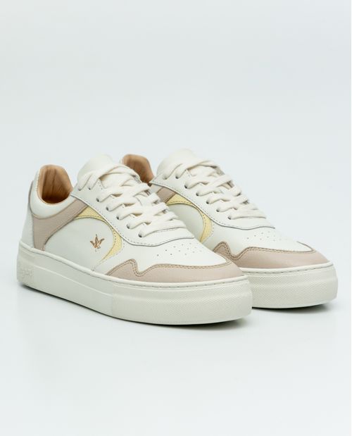 Tenis Casuales en Cuero para Mujer