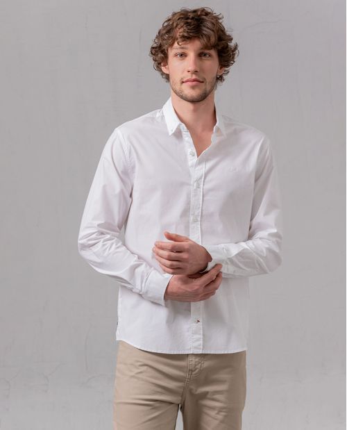 Camisa manga larga para hombre