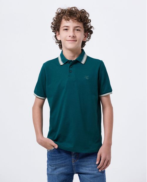 Camiseta Polo Straight Fit para Niño