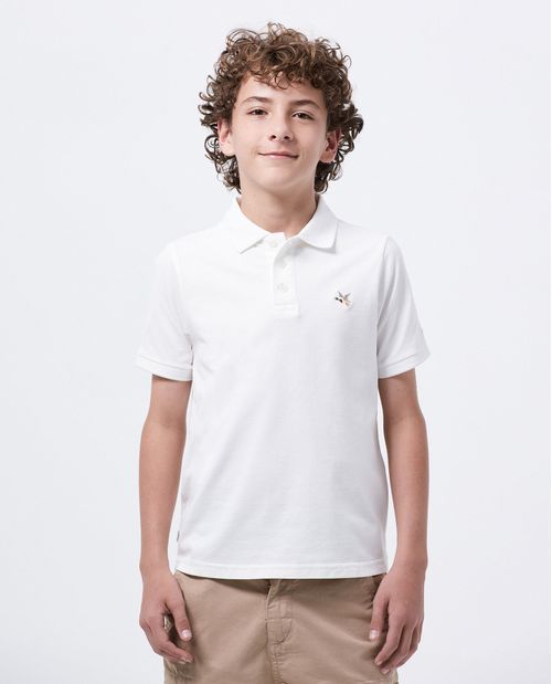 Camiseta Polo Straight Fit para Niño