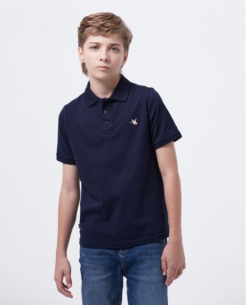 Camiseta Polo Straight Fit para Niño