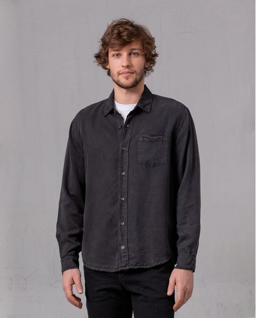 Camisa manga larga para hombre