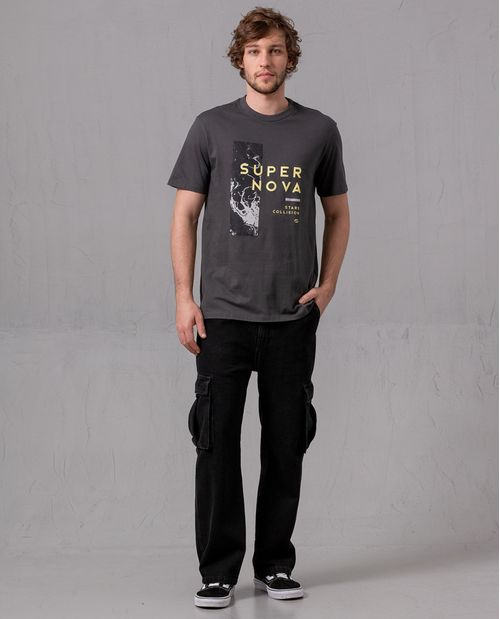 Camiseta estampada para hombre