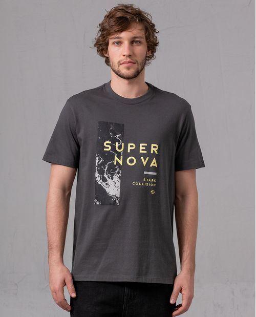 Camiseta estampada para hombre
