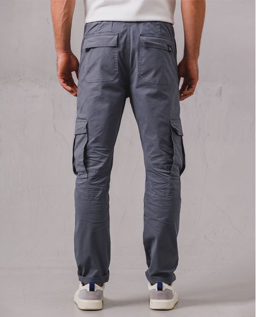 Pantalón con pretina elástica para hombre